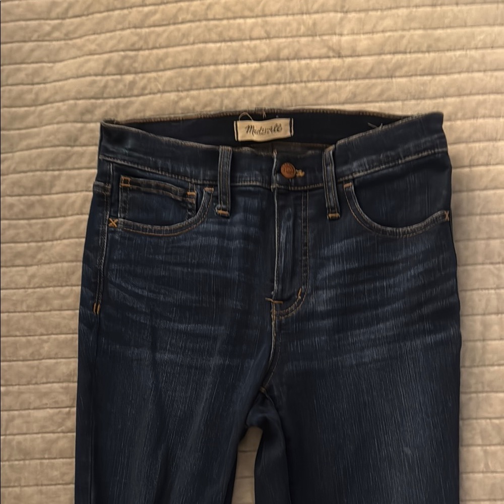 Madewell Blue Straight Leg Jeans Classic Fit